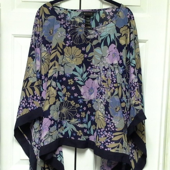 Lane Bryant Tops - *HOST PICK* Lane Bryant Handkerchief Poncho Top